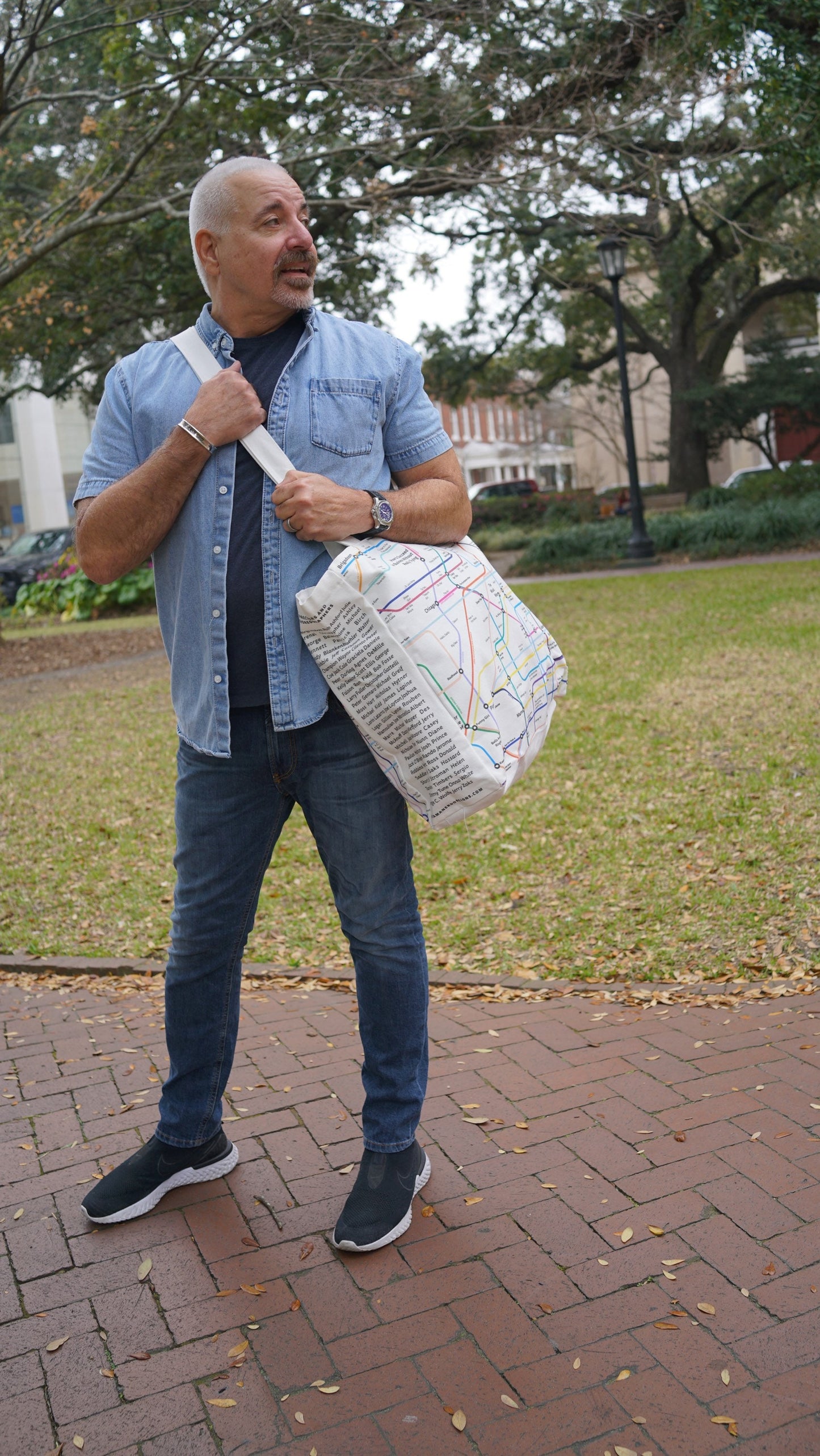 Giant Broadway Musical History Tote Bag