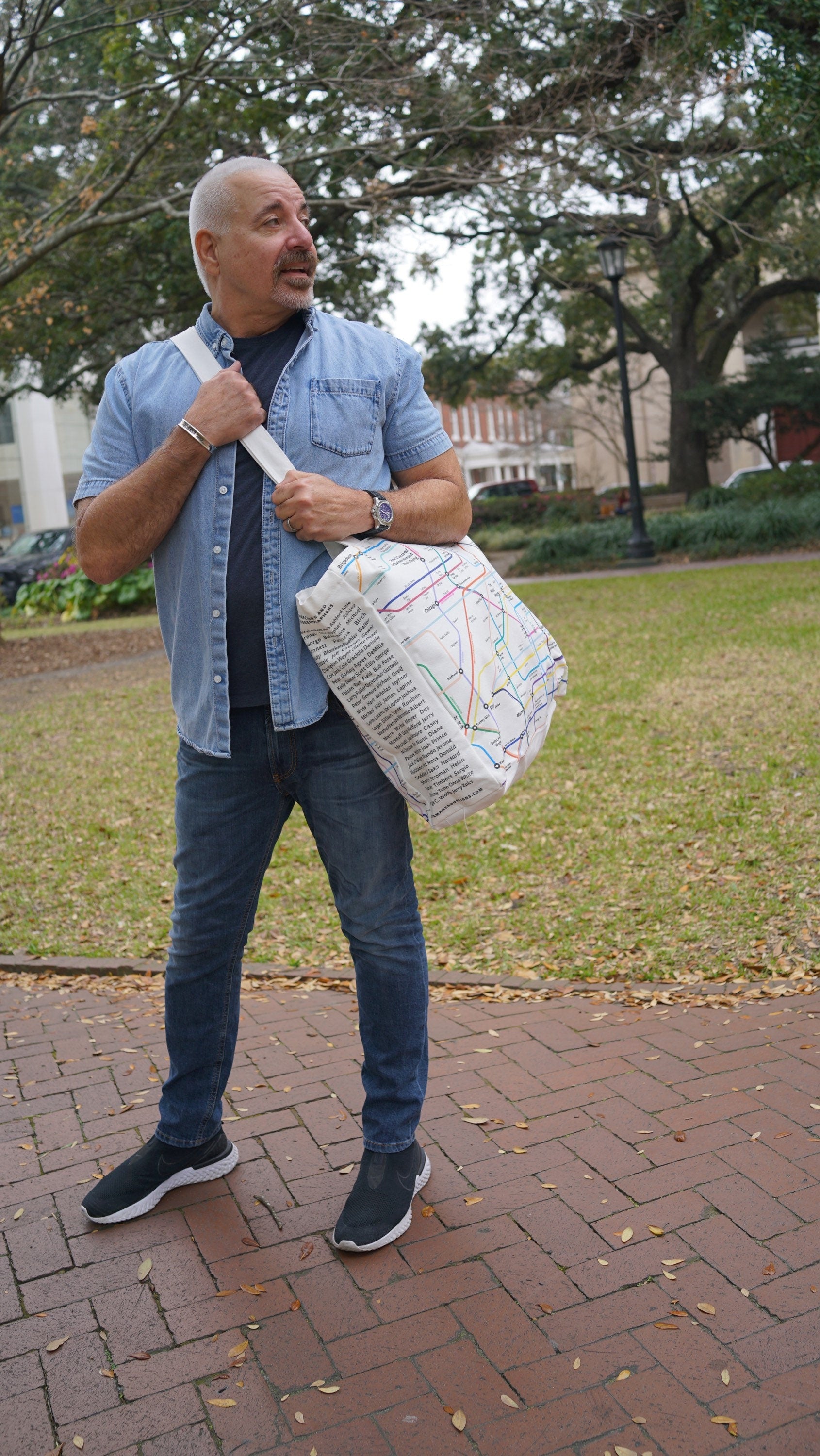 Giant Broadway Musical History Tote Bag
