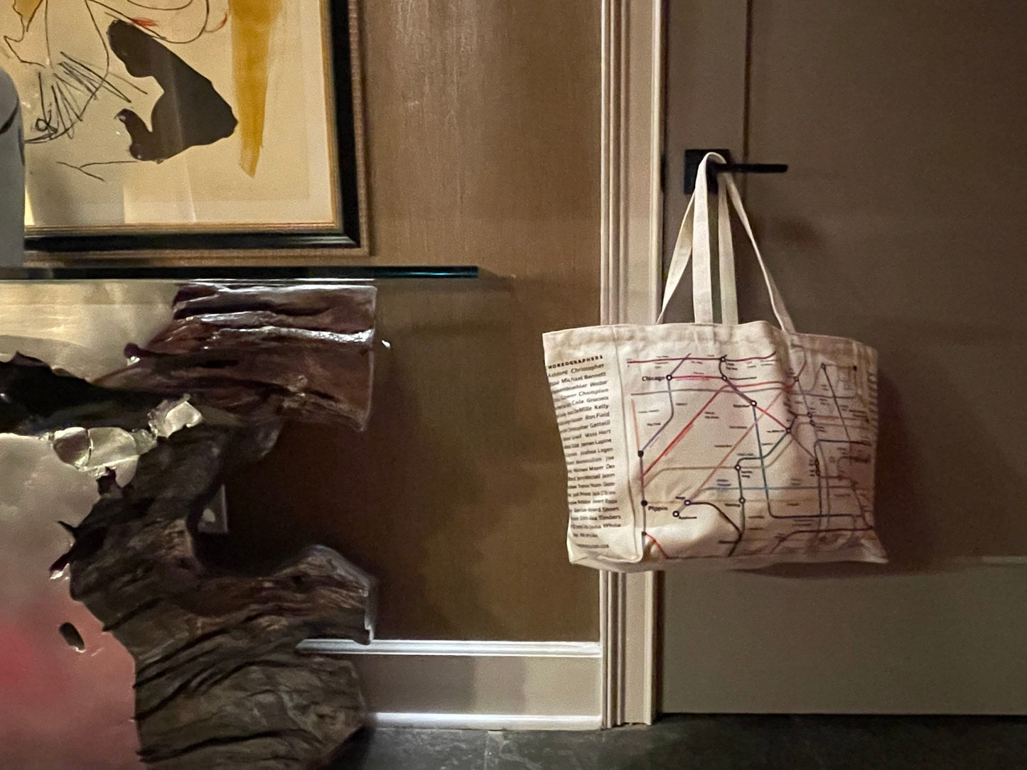 Large Broadway Musical History Tote Bag