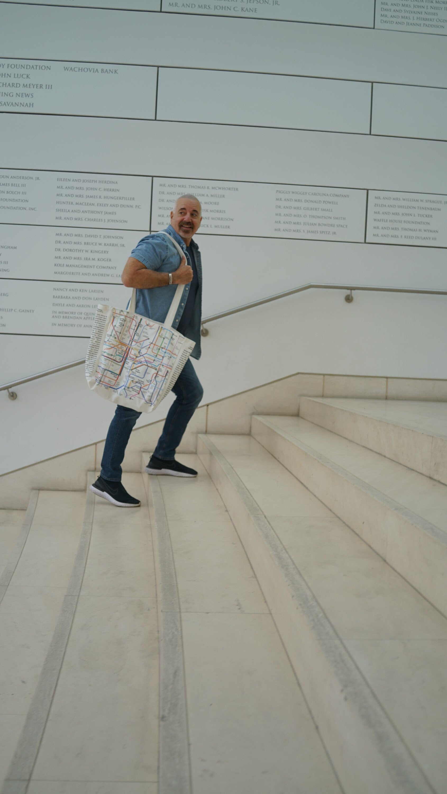 Giant Broadway Musical History Tote Bag
