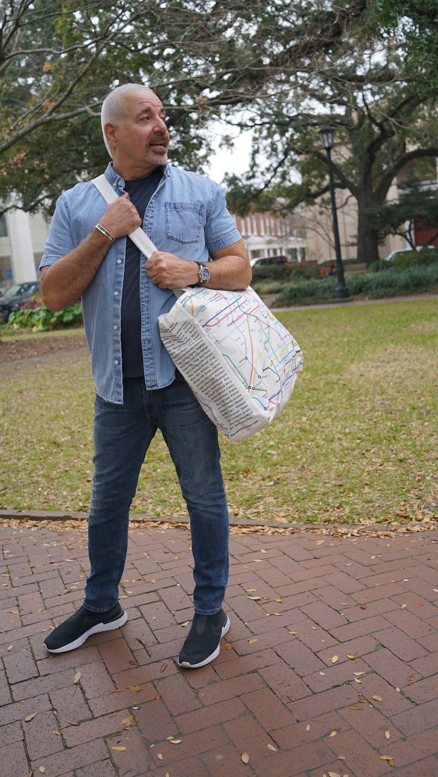 Giant Broadway Musical History Tote Bag