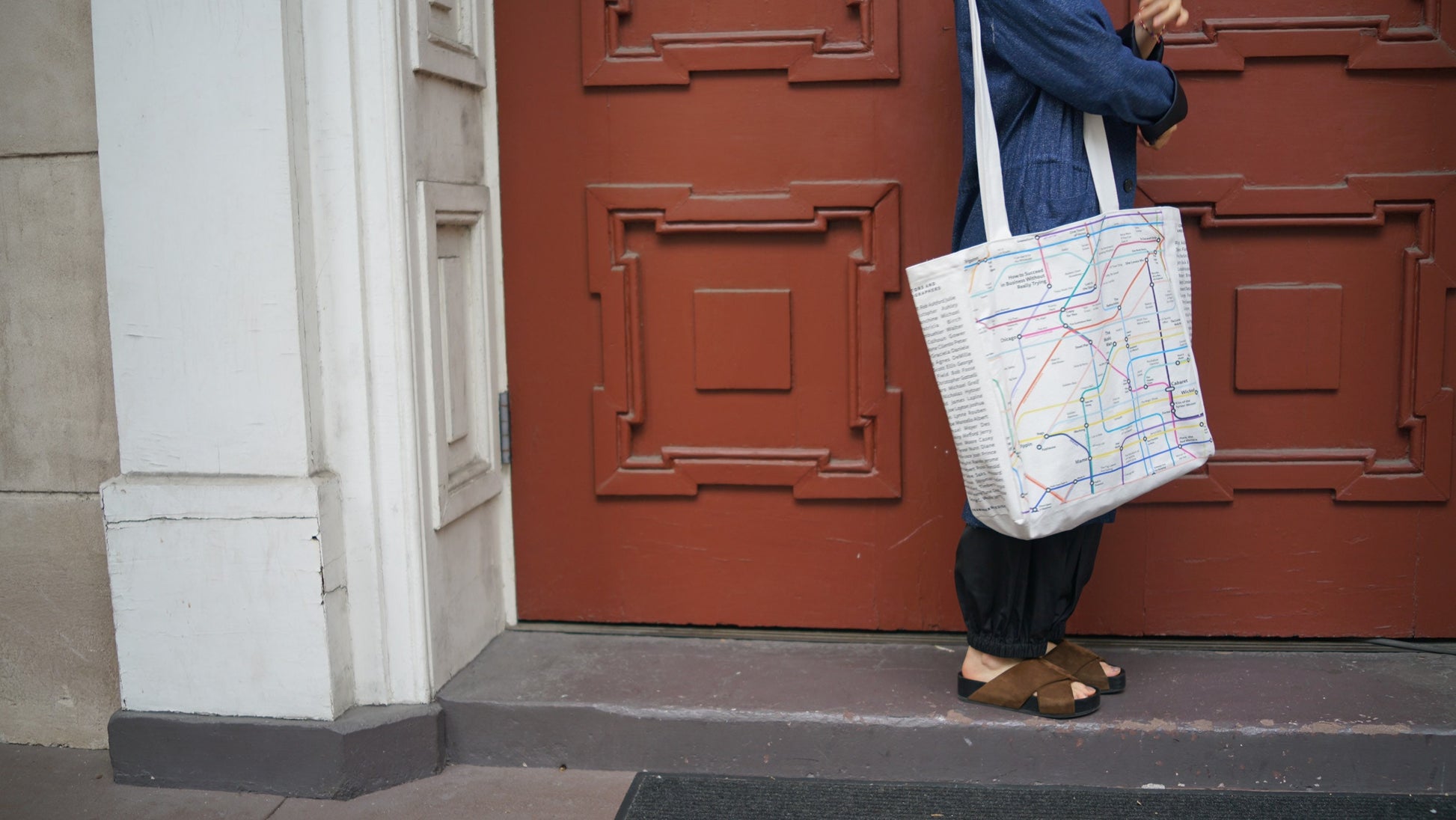 Giant Broadway Musical History Tote Bag